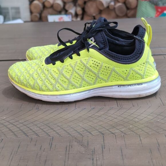 APL Techloom Phantom Neon Yellow Sz 7.5 - Picture 3 of 9